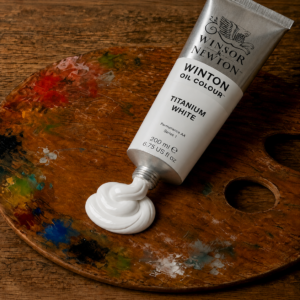 WINSOR & NEWTON'S WINTON OIL PAINT, 200ML - TITANIUM WHITE