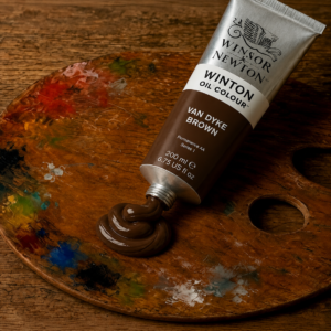 WINSOR & NEWTON'S WINTON OIL PAINT, 200ML - VAN DYKE BROWN