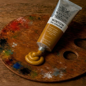 WINSOR & NEWTON'S WINTON OIL PAINT, 200ML - YELLOW OCHRE