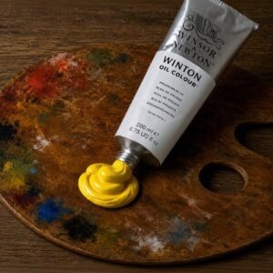 WINSOR & NEWTON'S WINTON OIL PAINT, CHROME YELLOW HUE, 200ML