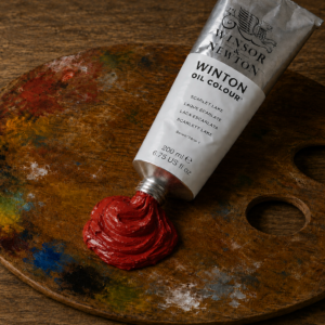 Winsor & Newton Winton Scarlett Lake Oil Paint 200ml tube